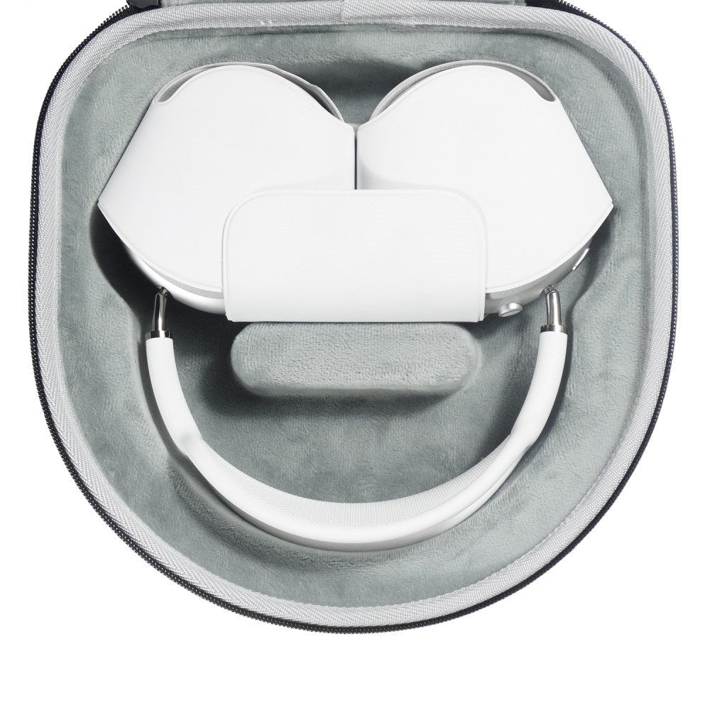 AirPods Max Stof Rejseetui m. Foring - Sort