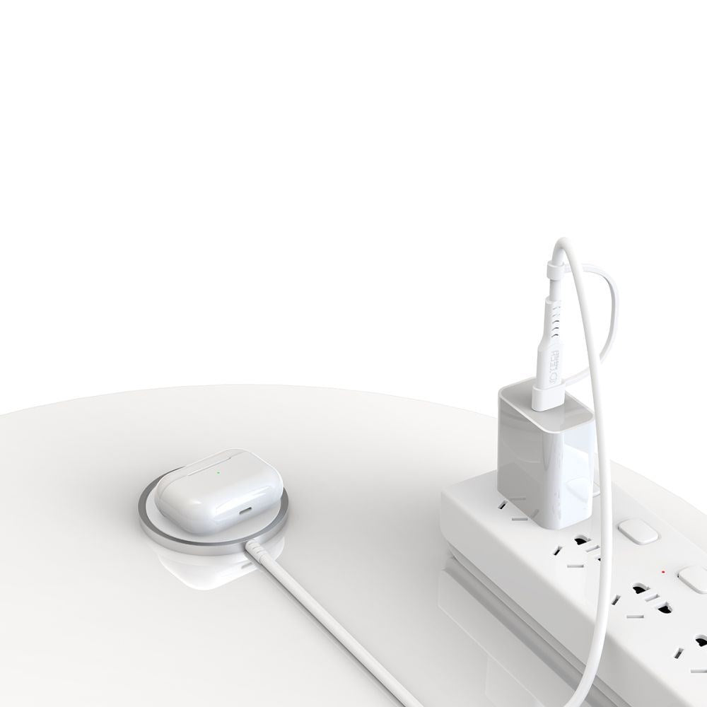 Tech-Protect Qi15W-A44 Magnetisk Magsafe Trådløs Oplader - Blå